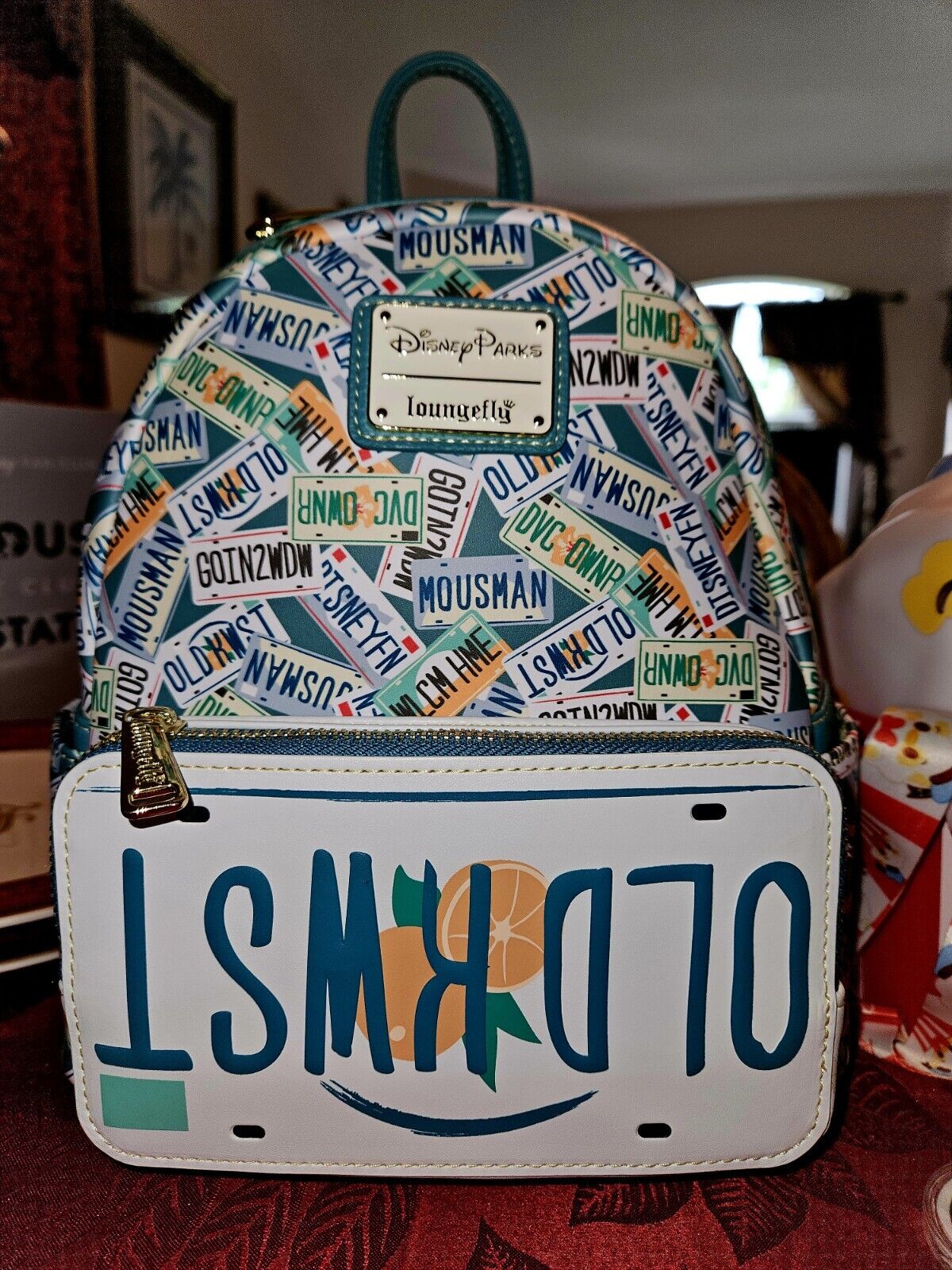 ONE-OF-A-KIND Misprint Loungefly Old Key West Backpack *Rare*