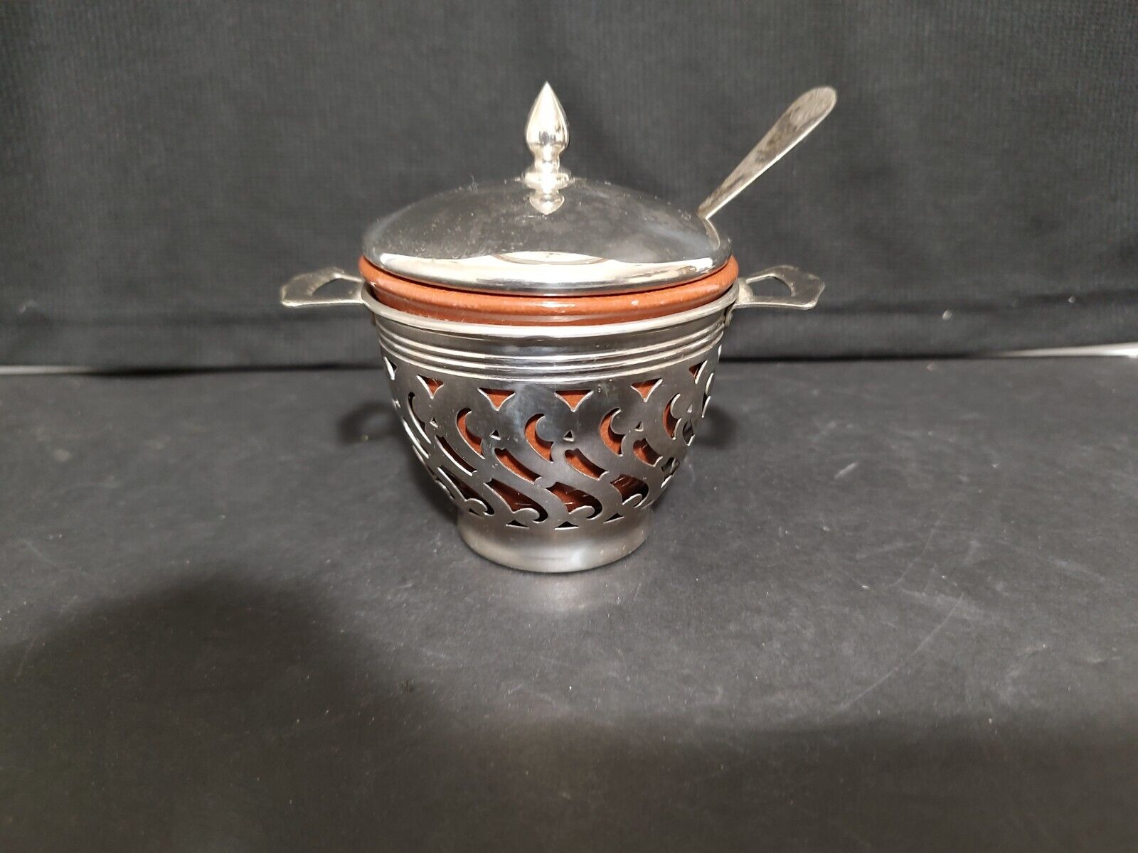 Vtg Early Manning Bowman Muster Pot