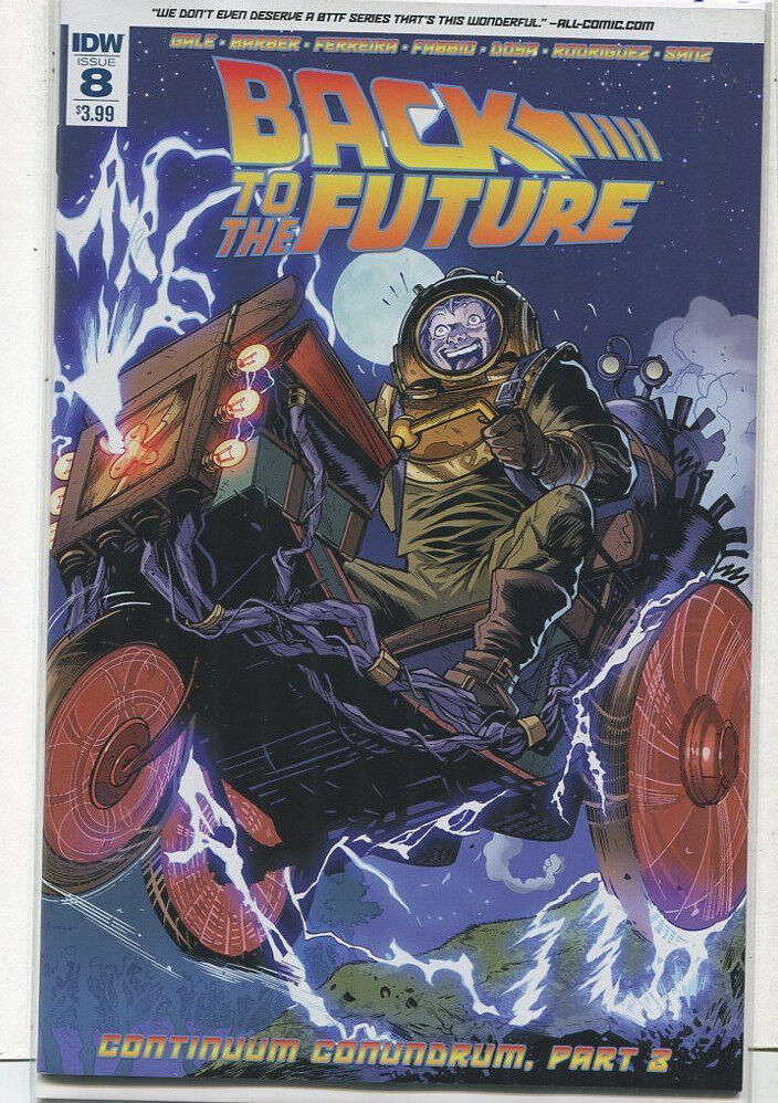 Back To The Future #8 NM IDW Comics CBX6A