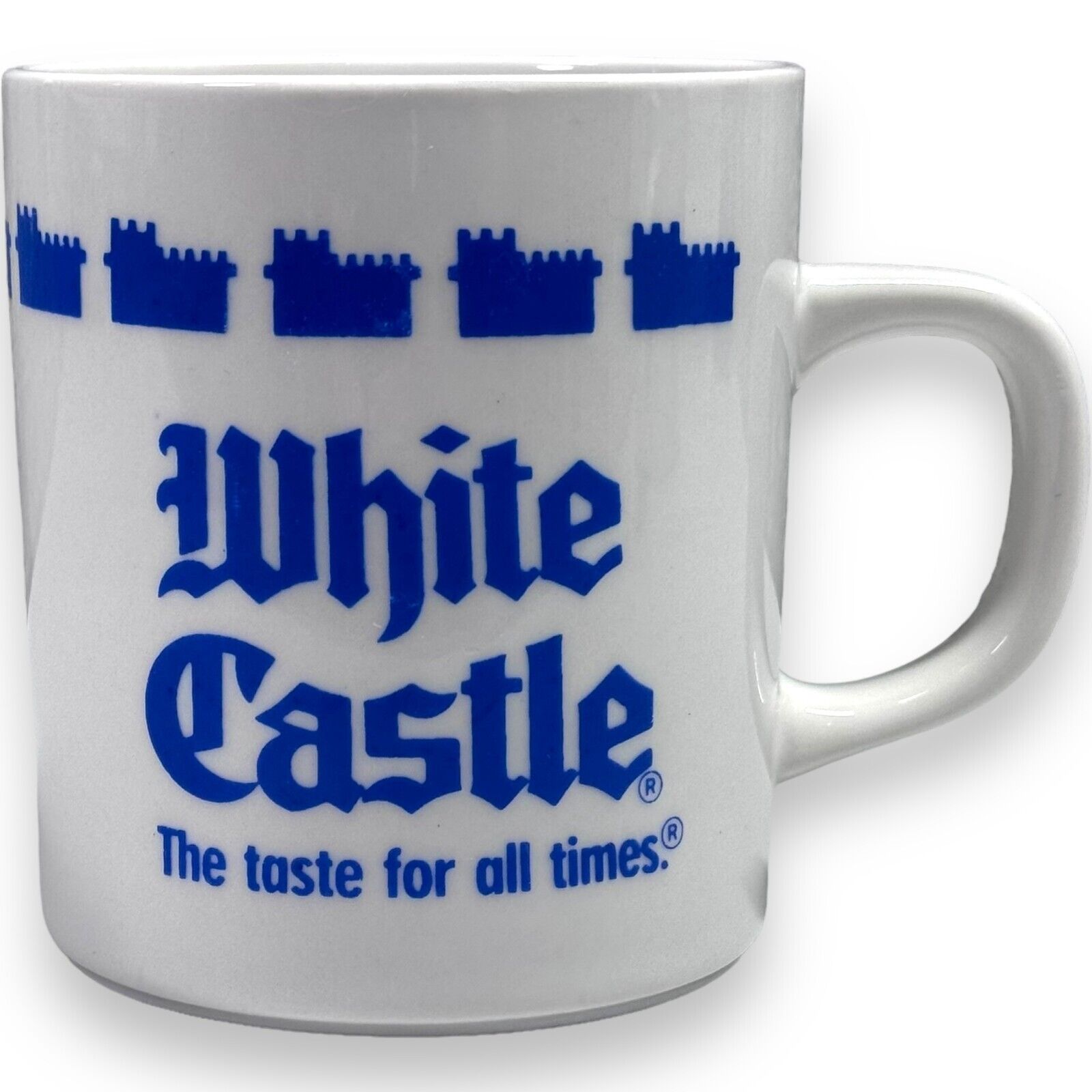Vintage White Castle Coffee Mug Cup \