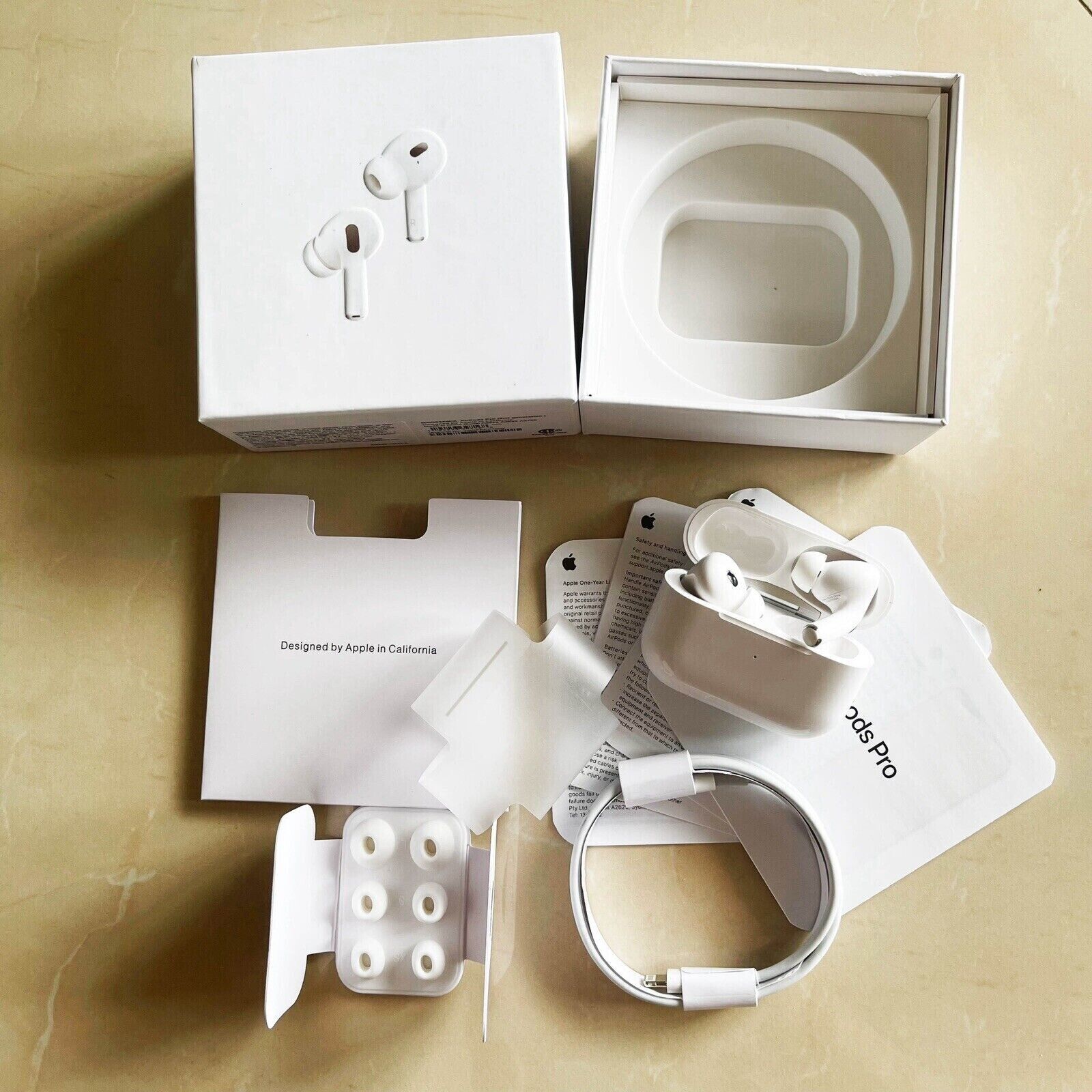 Apple AirPods 2nd Generation With Earphone Earbuds Wireless Charging Case US