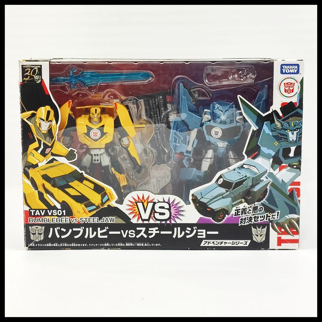 TAKARA TOMY Transformers Figure TAV VS01 Bumblebee VS SteelJaw TAKARA TOMY