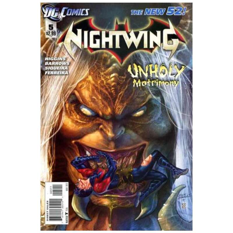 Nightwing #5 2011 series DC comics NM minus Full description below [y 
