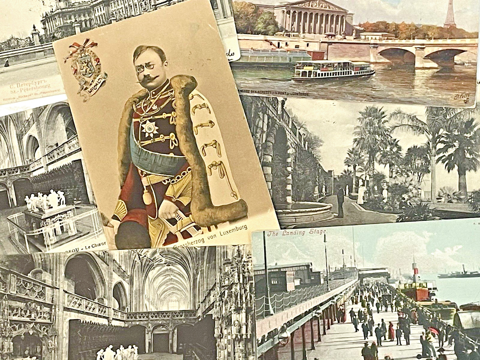 Antique Postcards Europe 1900-10 Divided Back Landmarks Landscape Random Lot 15