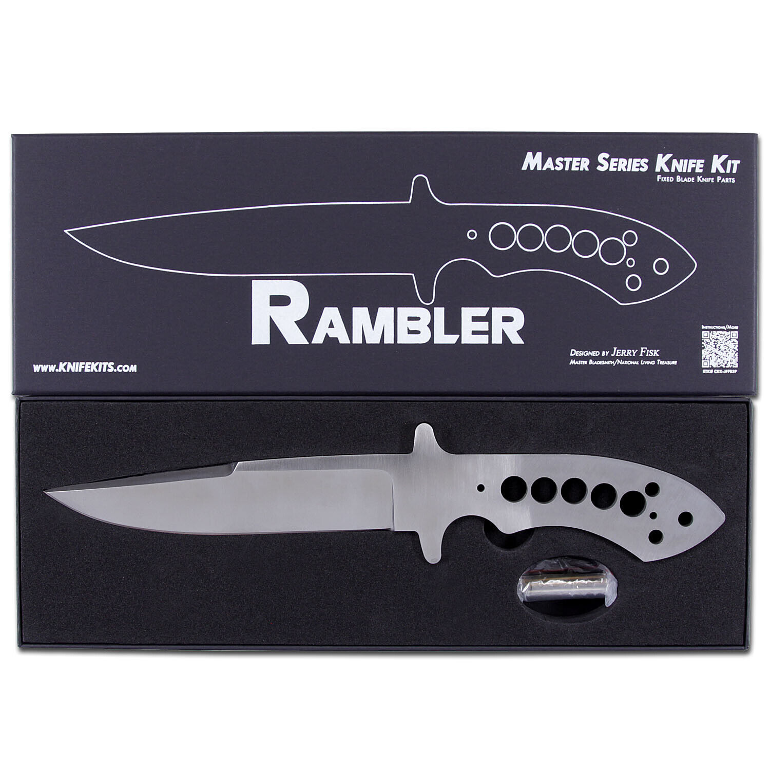 Rambler - Master Series Fixed Blade Knife Kit - (Jerry Fisk, MS - USA Design)