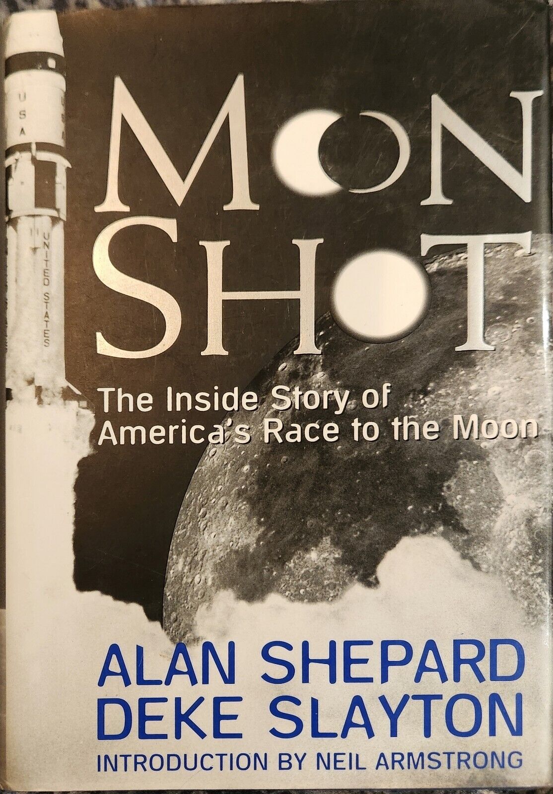 Moon Shot By Alan Shepard SIGNED Autograph Hardcover Book