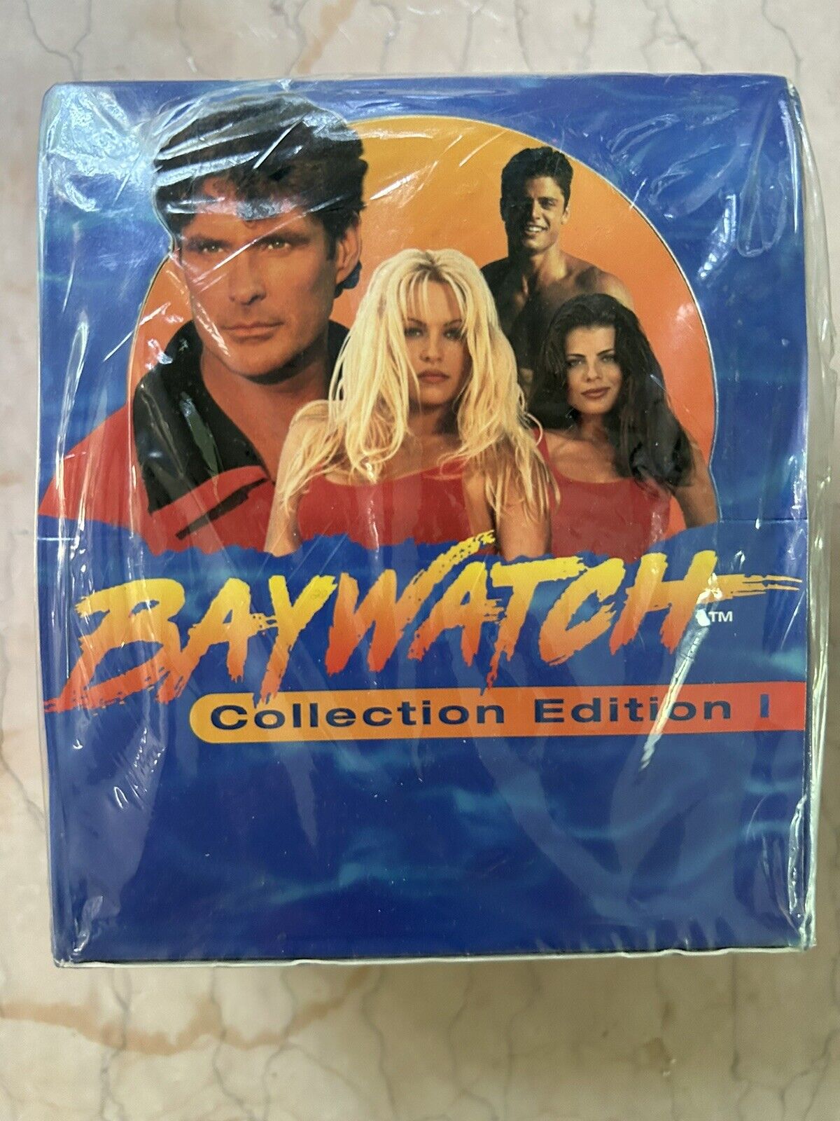 1995  Baywatch Wax Box FACTORY SEALED EDITION 1  issued by Sports Time 36 Packs