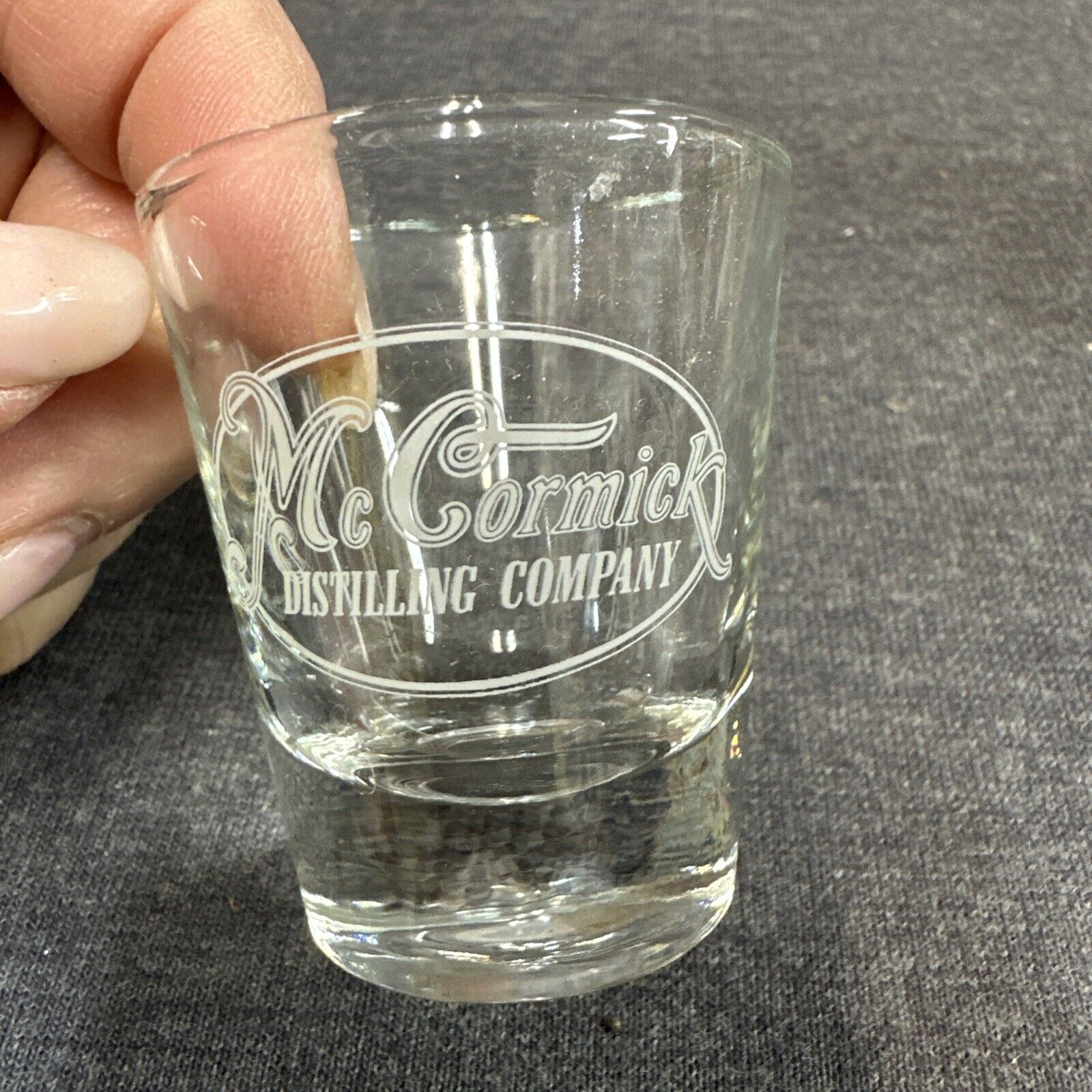 Vintage McCormick Distilling Company Shot Glass