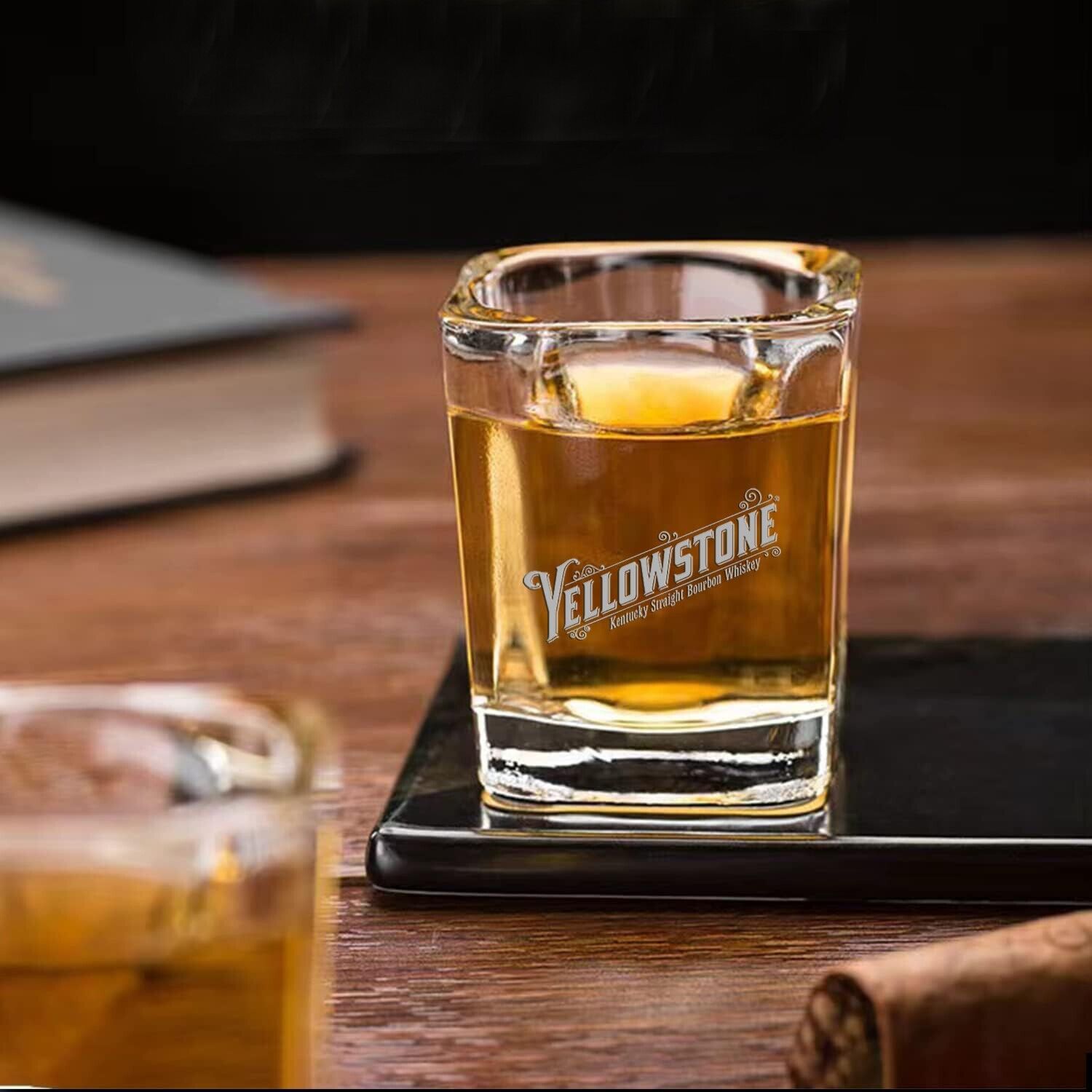 YELLOWSTONE Whiskey Shot Glass