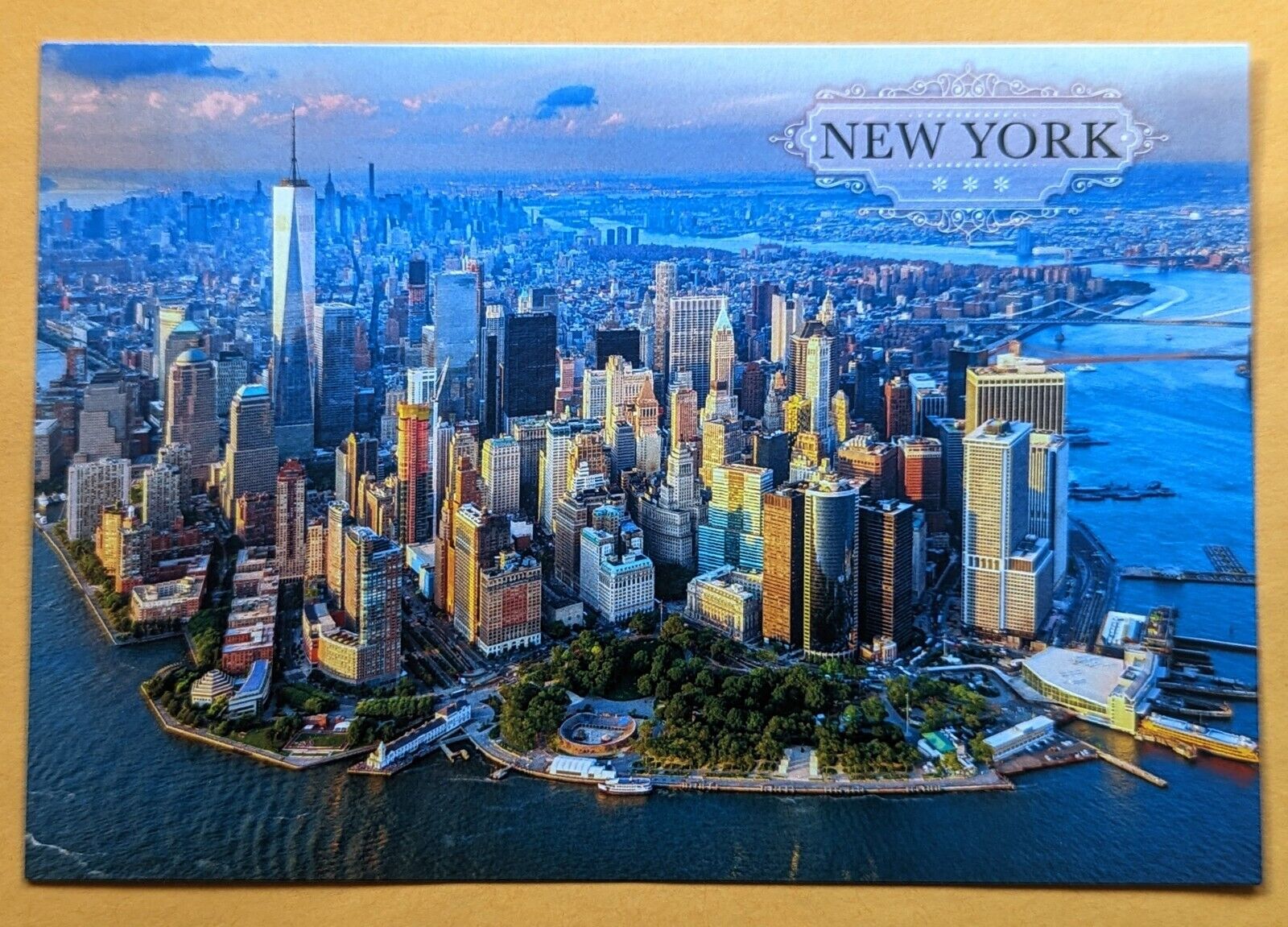Postcard NY: Downtown. New York