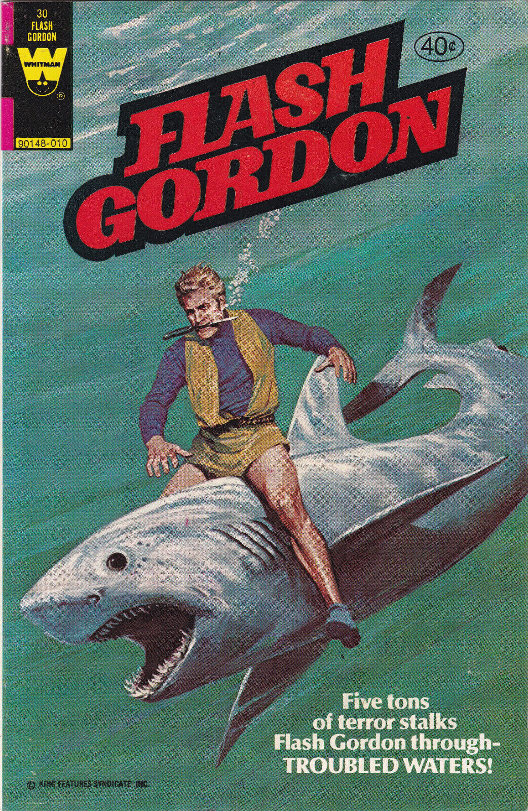Flash Gordon #30A $0.40 Cover Price VF+ 1980 Super Rare Bronze Age Comic