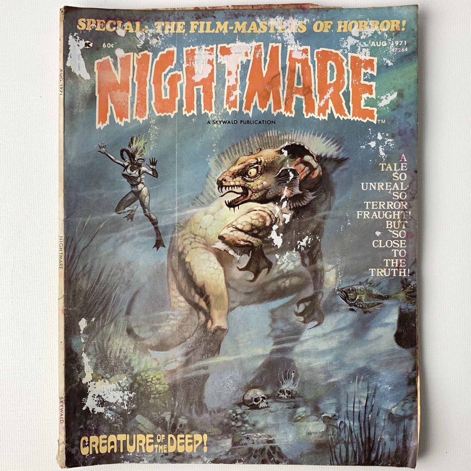 Nightmare #5 Creature Of The Deep - Skywald August 1971