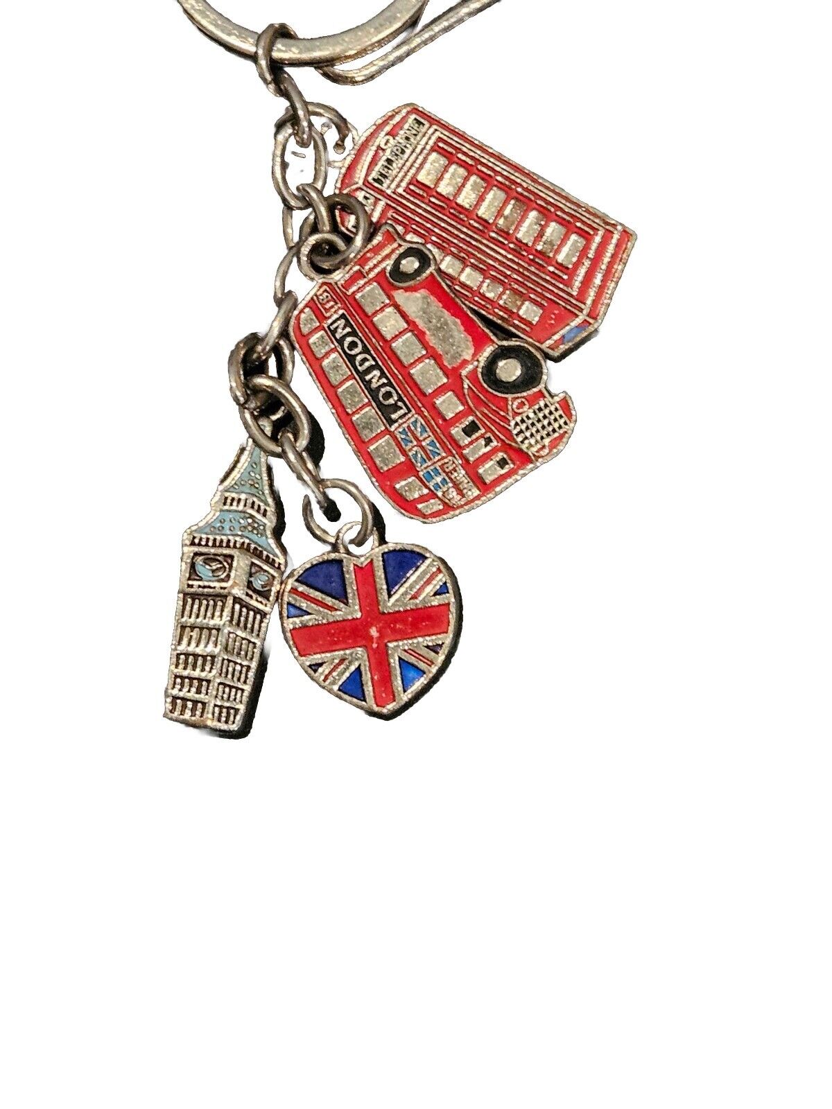 London Assorted Souvenir Charms Keychain