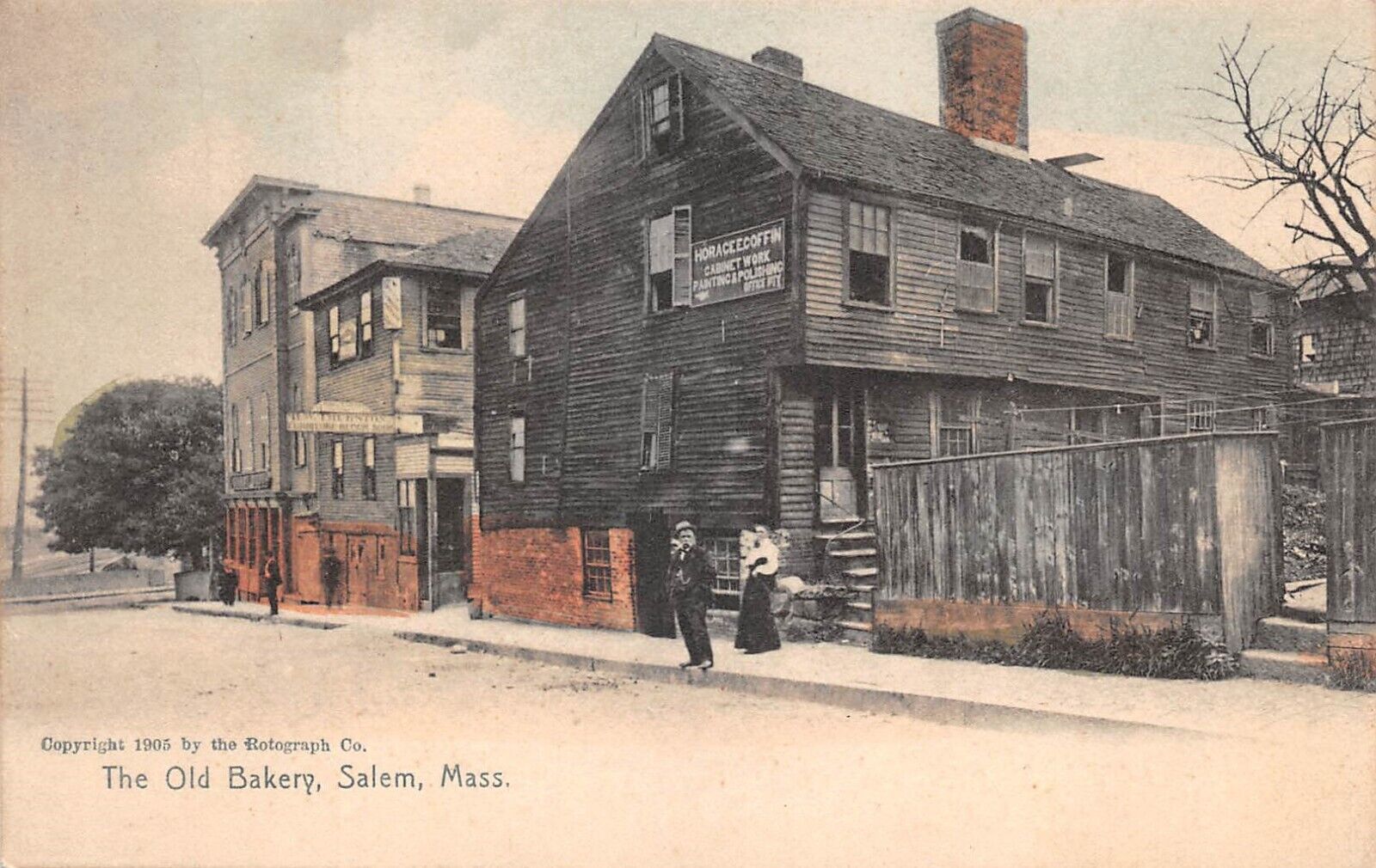 Salem Massachusetts MA The Old Bakery c1905 UDB Postcard