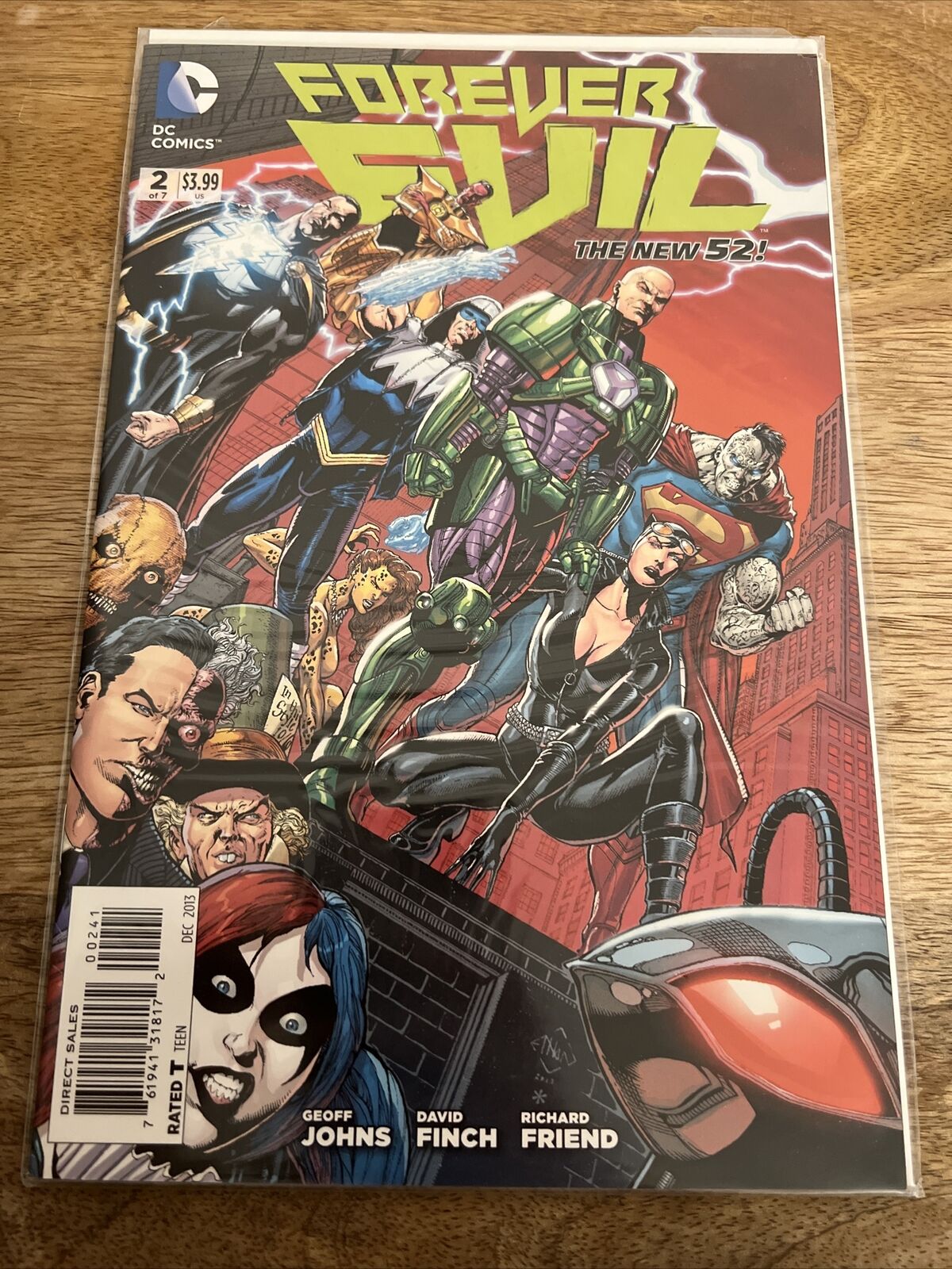 Forever Evil The New 52 Dc Comics Issue #2 Of 7 Comic Book New