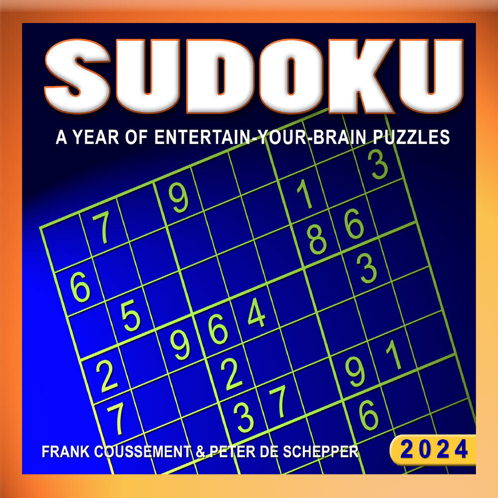 Calendar Ink,  Sudoku 2024 Desk Calendar