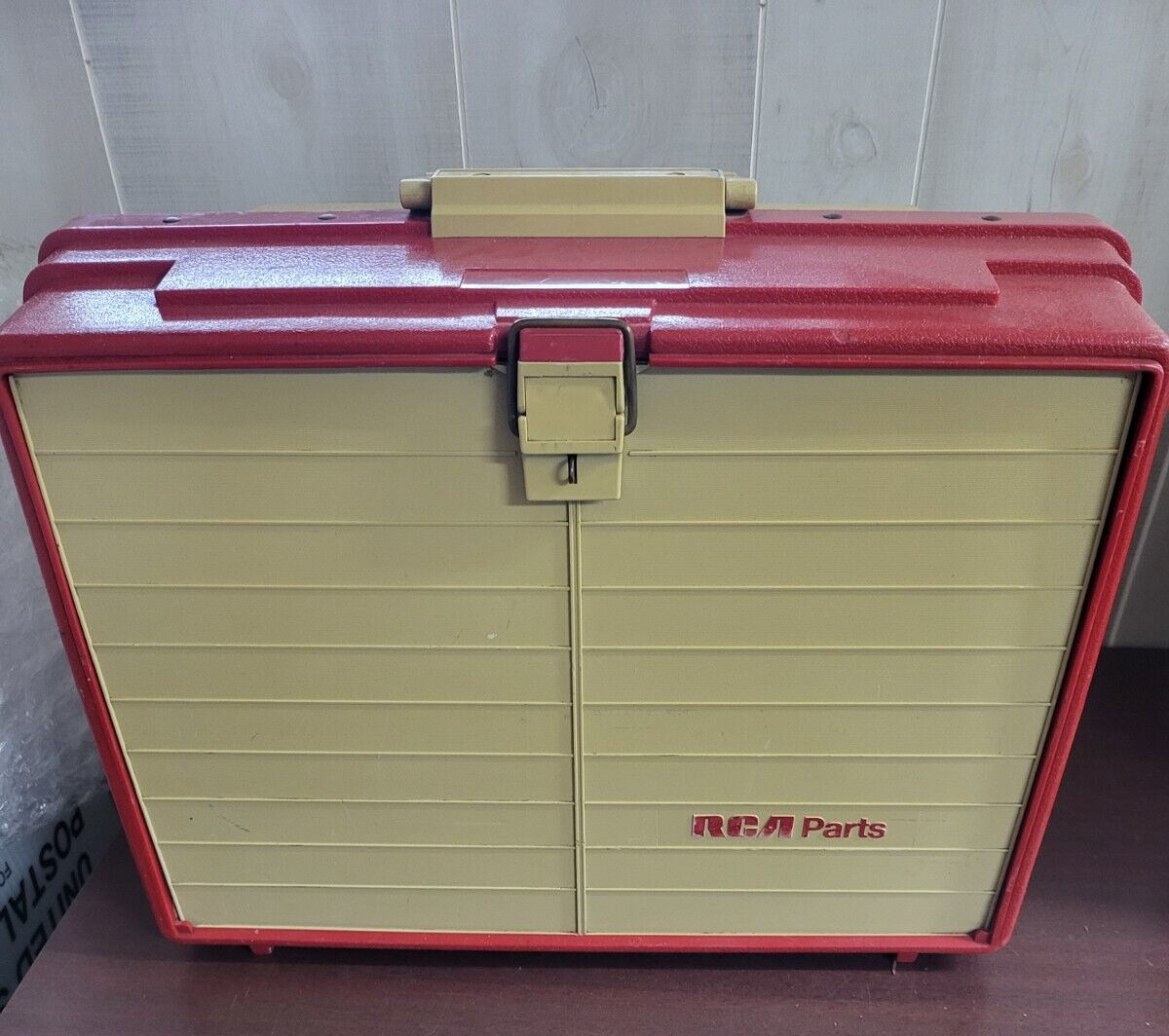 Vintage RCA Parts 5 Drawer Sidekick Carrying Case Toolbox 1981  1F6200 FULL