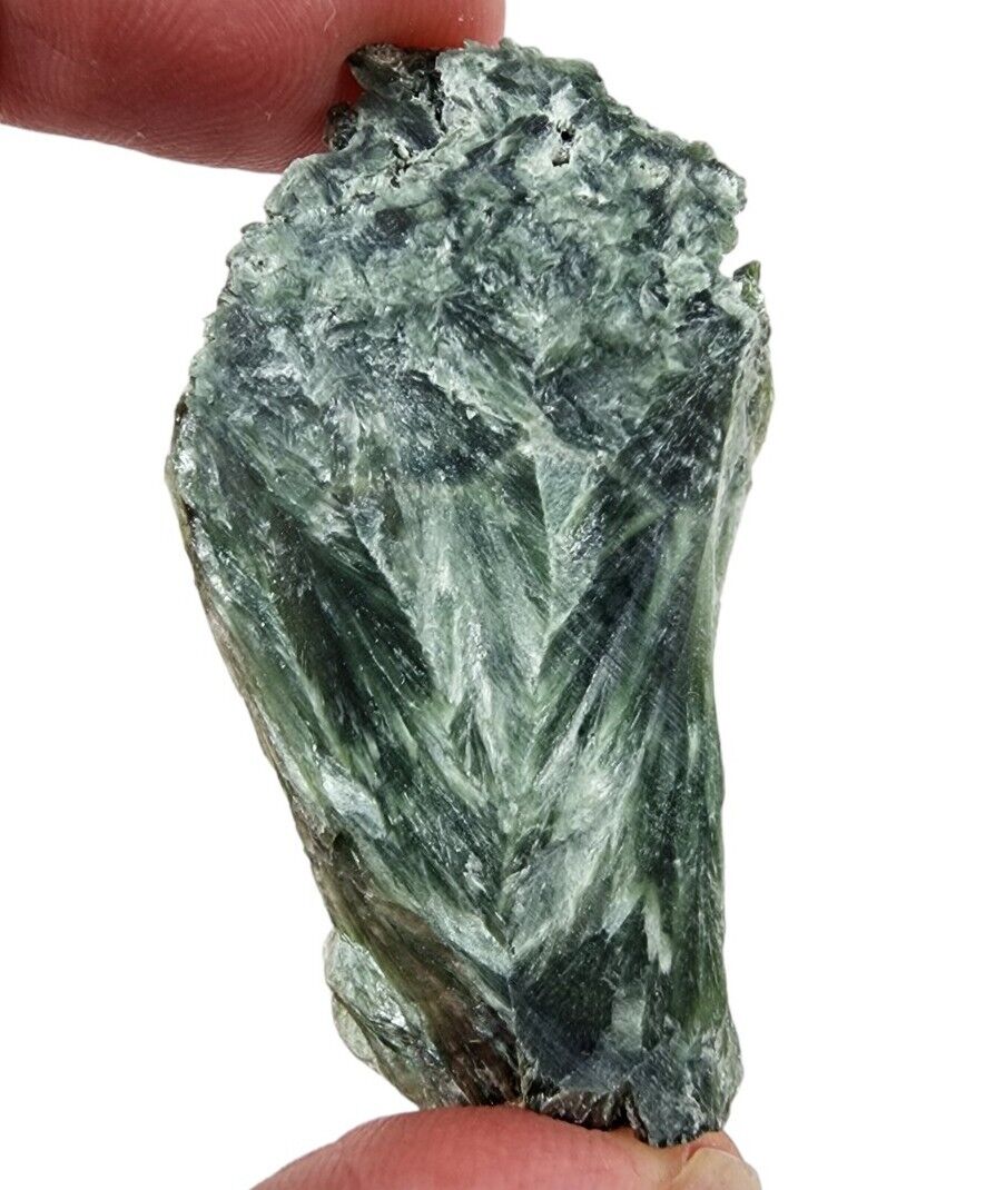 Seraphinite End Slab from Siberia 7.8 grams