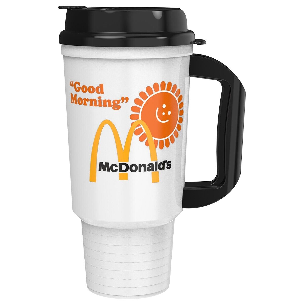 McDonald’s Retro Good Morning Sunshine Thermal Coffee Mug - 24oz. - NEW
