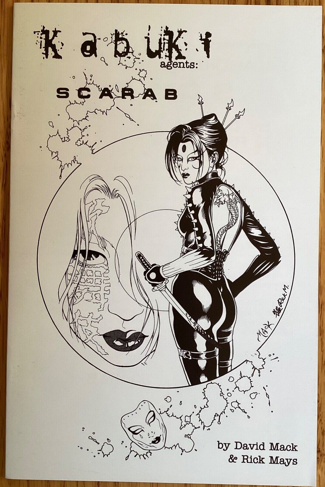 Kabuki Agents: Scarab Ashcan Edition Issue by David Mack & Rick Mays