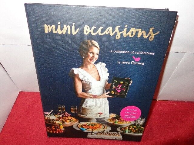 NORA FLEMING COOK BOOK MINI OCCASIONS  8 3/4 x 11 in - 287 PAGES - NICE  # L 107