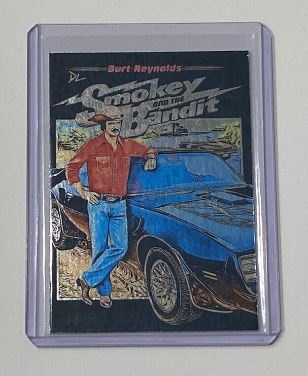 Smokey And The Bandit Platinum Plated Limited Artist Signed Trading Card 1/1