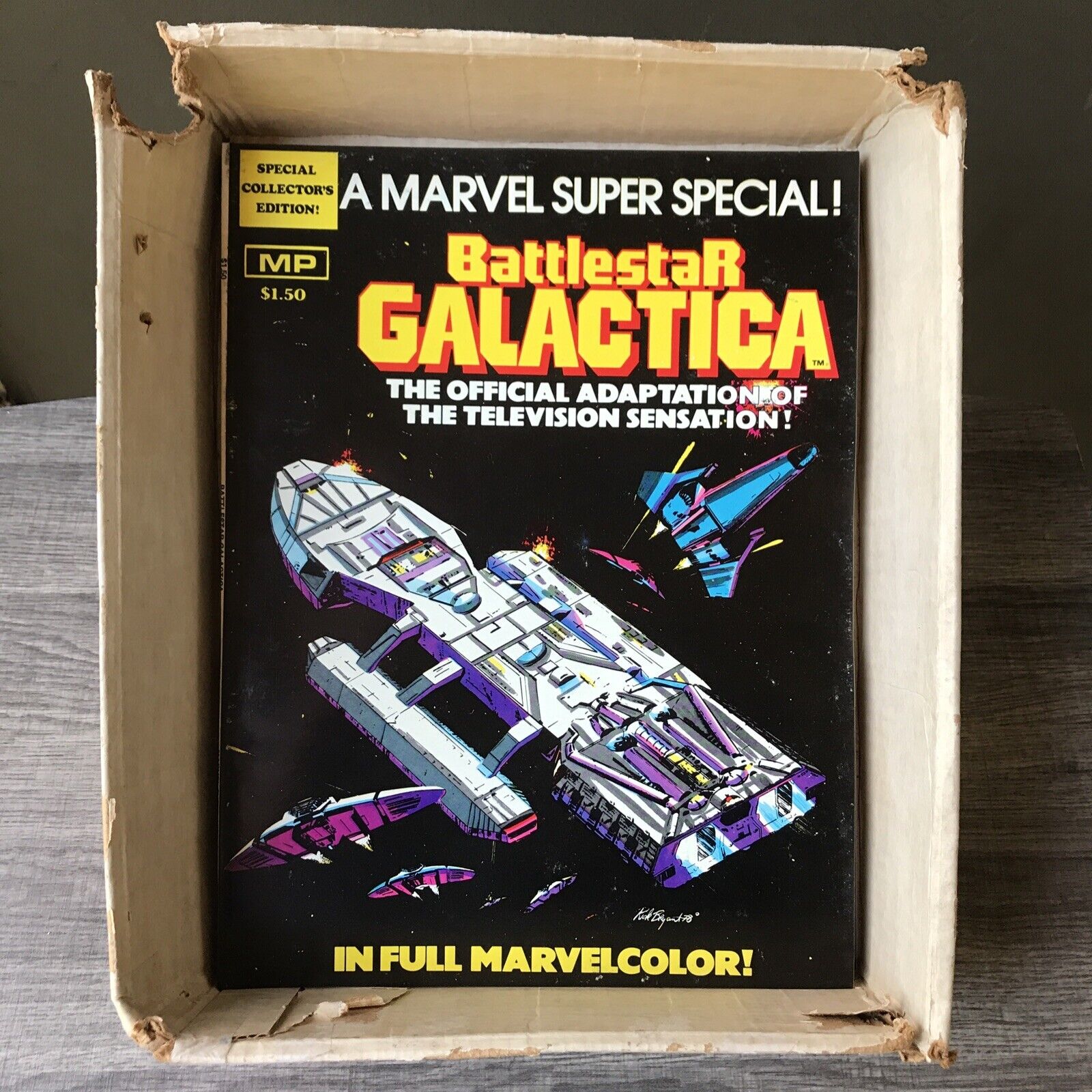 Battlestar Galactica Marvel Super Special Collectors Edition 1978 New Unread H8