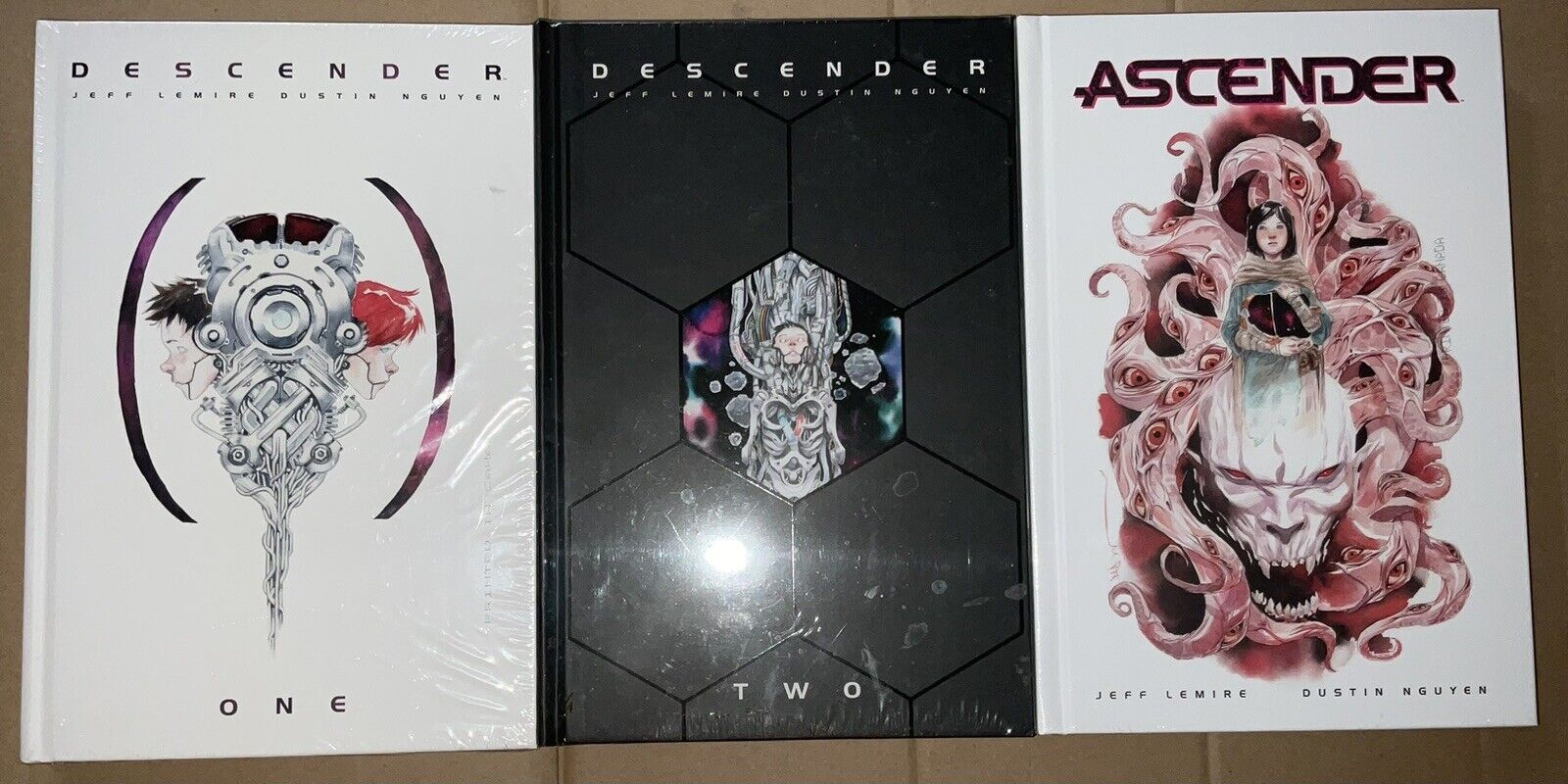 Descender Deluxe Edition Vol 1, 2 & Ascender Deluxe Edition HC Lemire Image