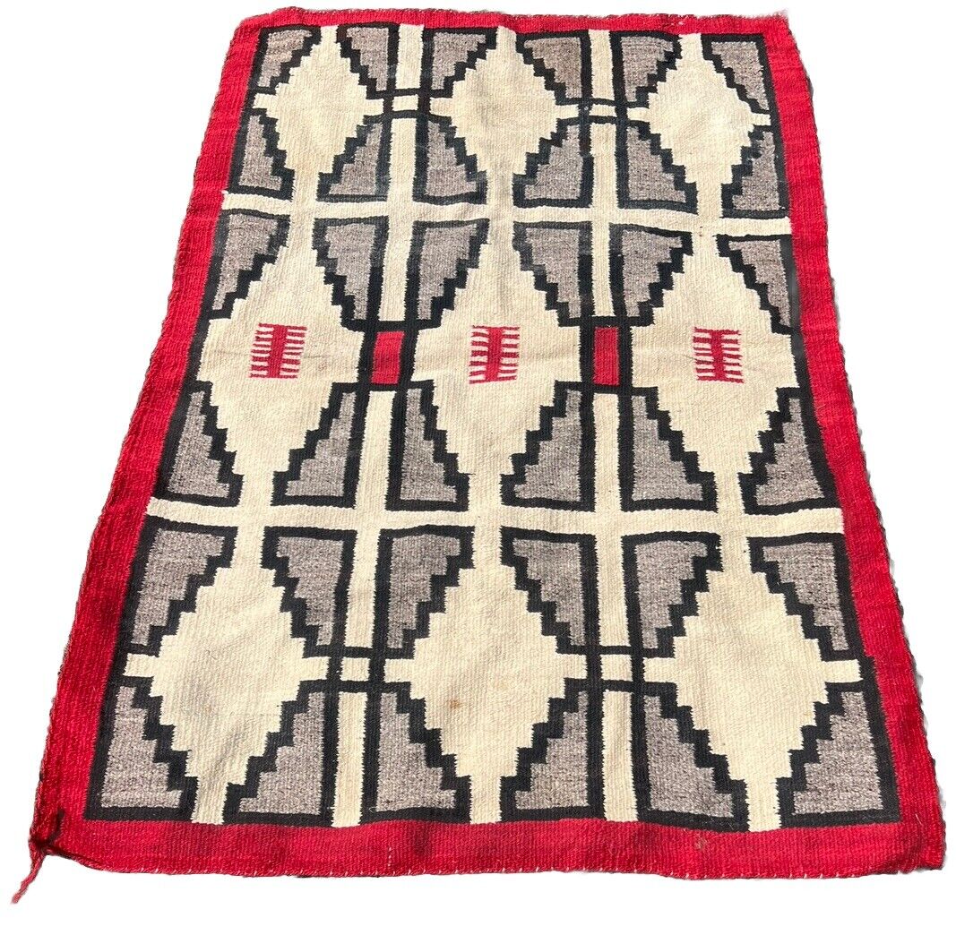 Navajo Reservation Weaving Circa 1930 54”x 38”