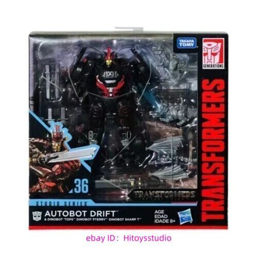 Hasbro Studio Series 36 Transformers Autobot Drift Deluxe Action Figure Official