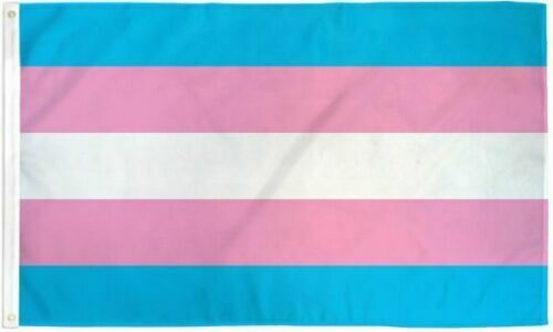 Transgender Flag 4x6ft LGBTQIA Trans Pride Transgender Rainbow HUGE Flag Pride