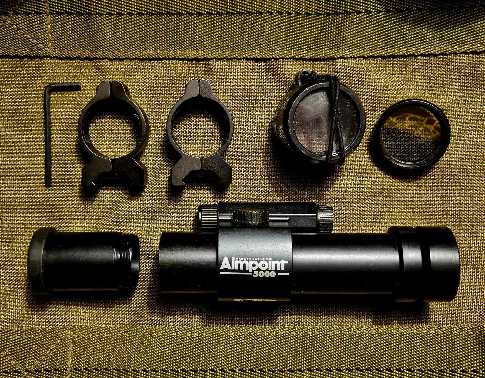 Original Aimpoint 5000 Red Dot Sight, Black Hawk Down, Operation Gothic Serpent