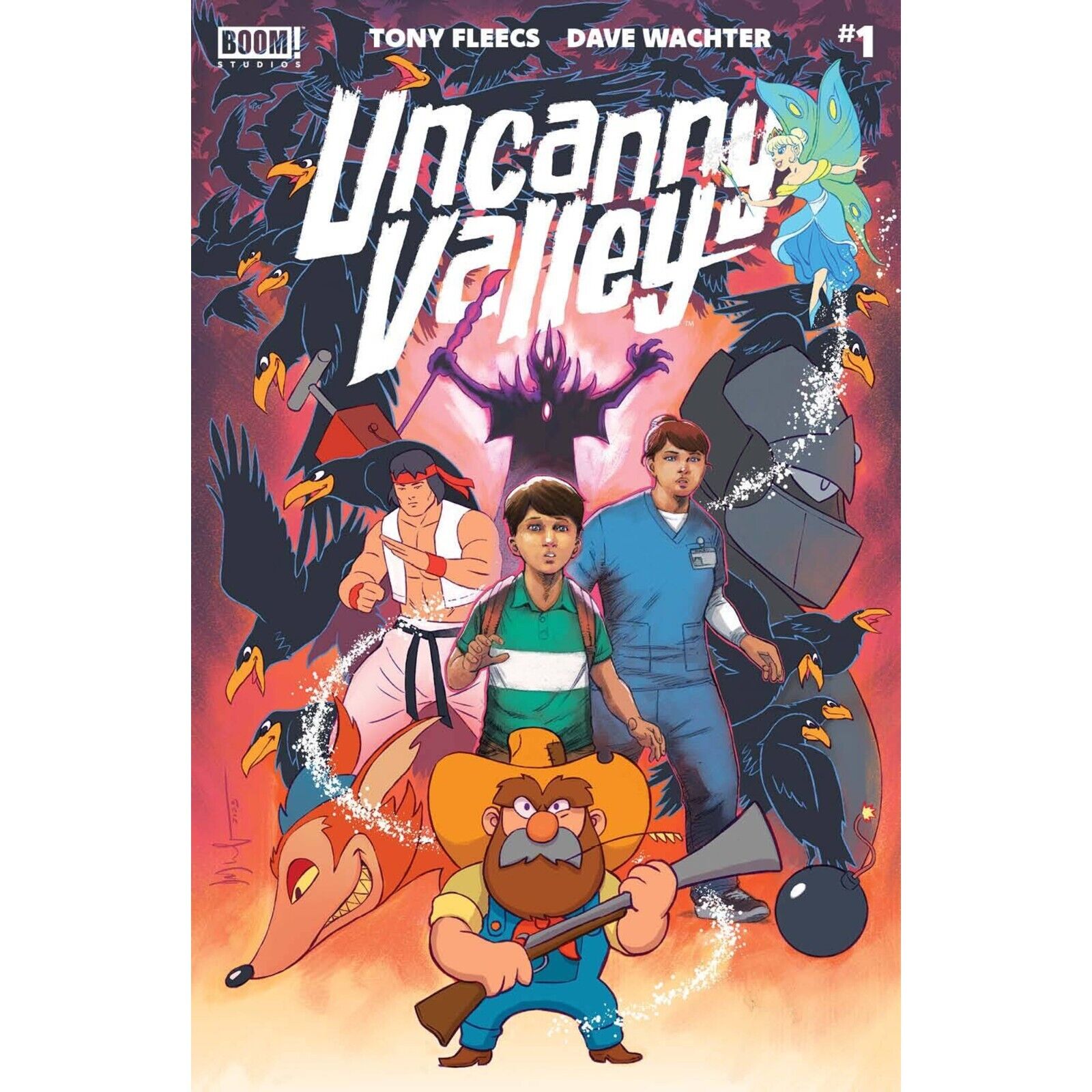 Uncanny Valley (2024) 1 Variants | BOOM Studios / Tony Fleecs | COVER SELECT