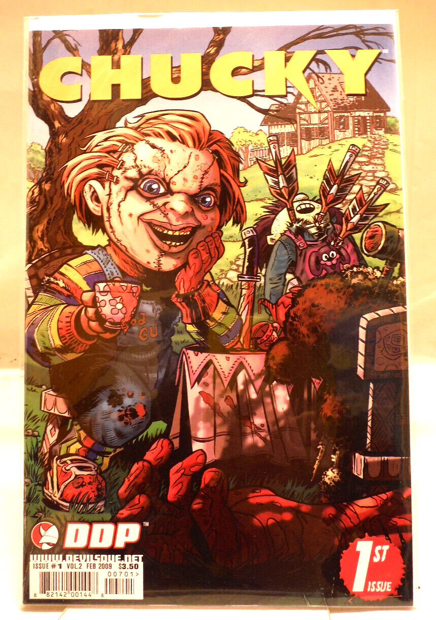 Chucky Comic Book Issue #1 Volume #2  VF+/NM DDP ( 2009 )