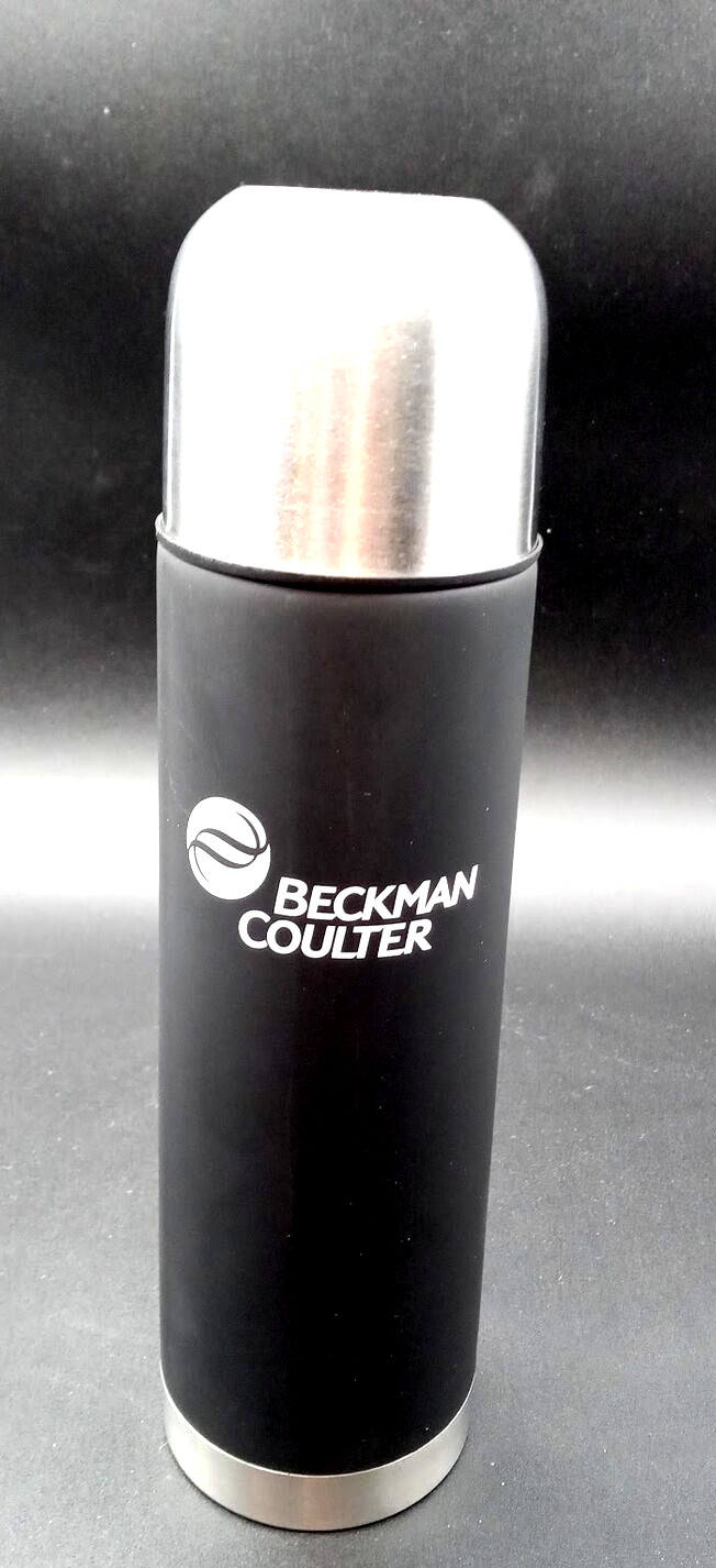 Beckman Coulter 16.5 oz Stainless Steel Thermos w/Carrier
