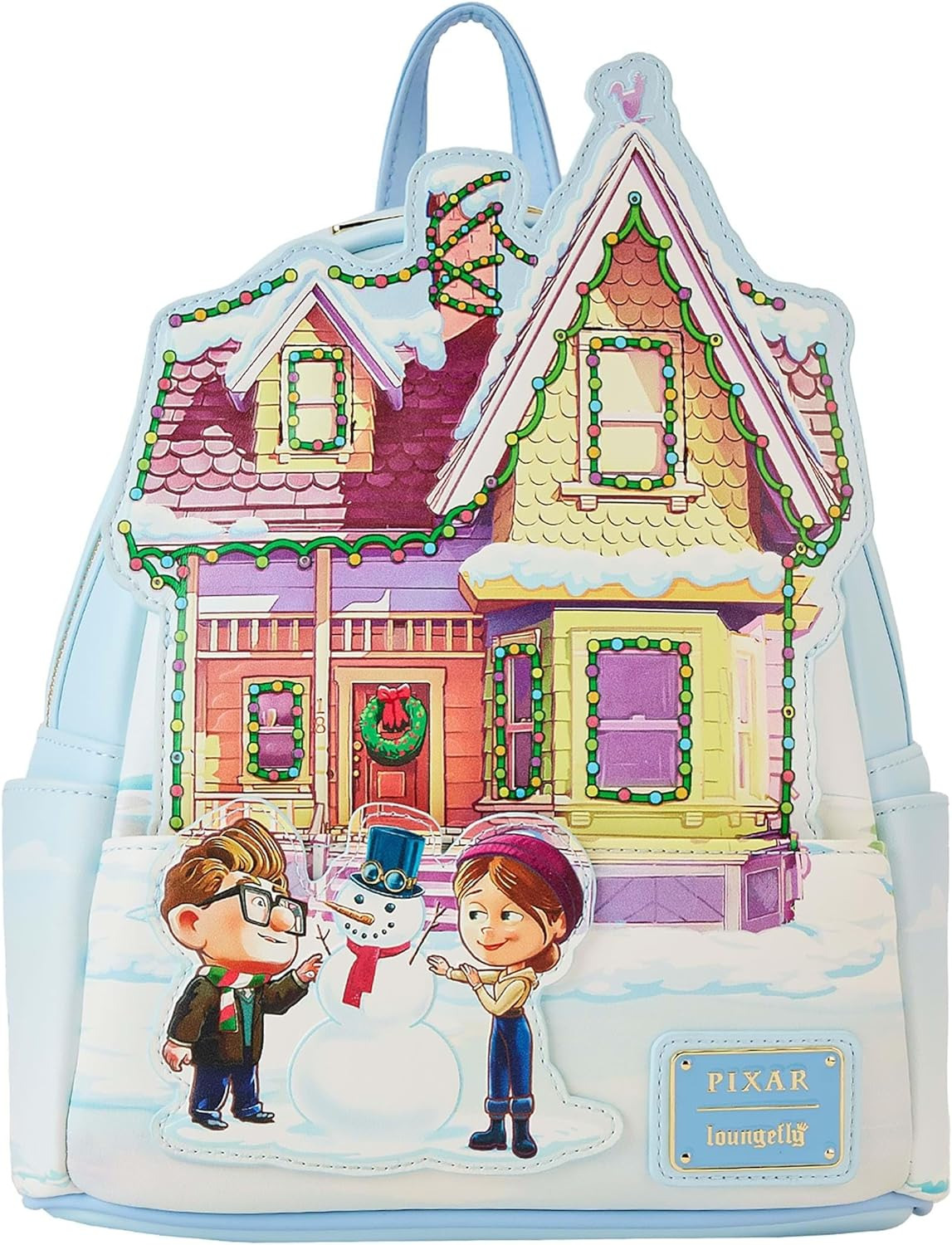 Disney Pixar up House Holiday Light up Mini Backpack