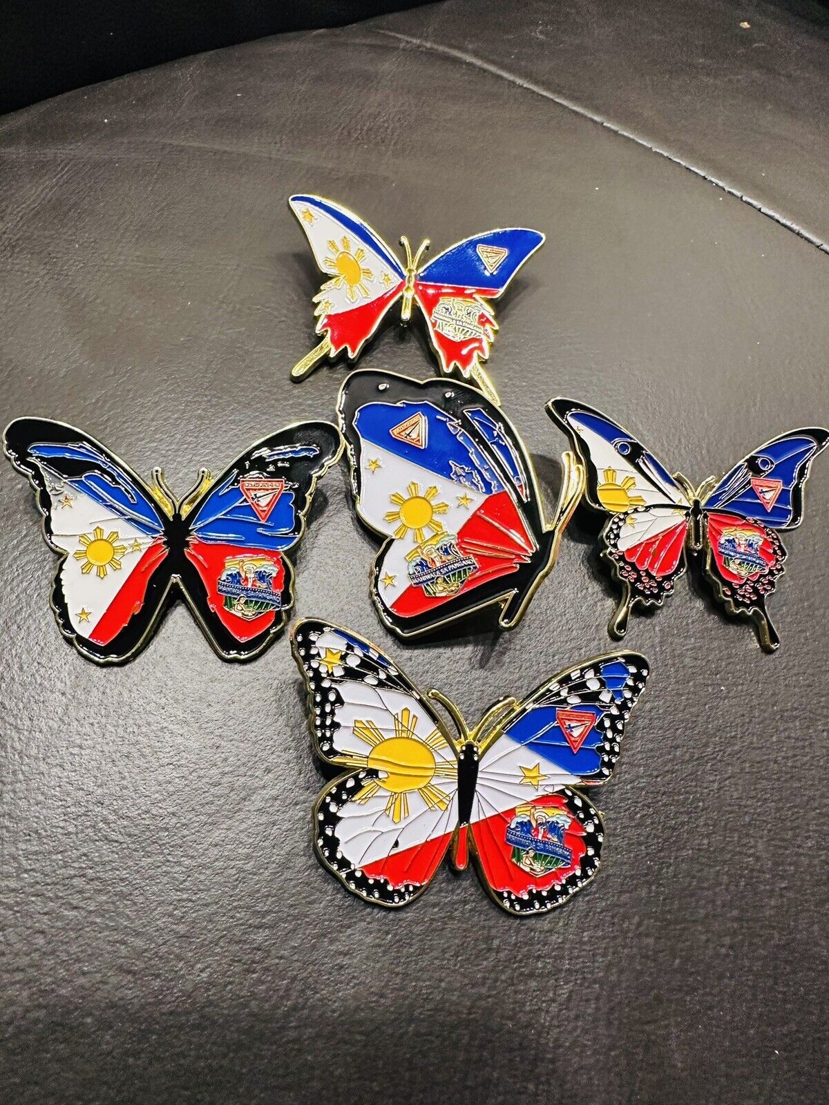 Believe The Promise 2024 SDA Pathfinder Camporee Pins 🇵🇭 Butterflies Set of 5