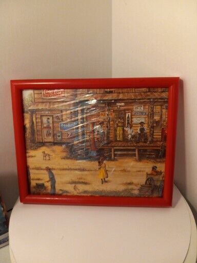 The Late 1940's Country Store Print , Acrylic Framed 