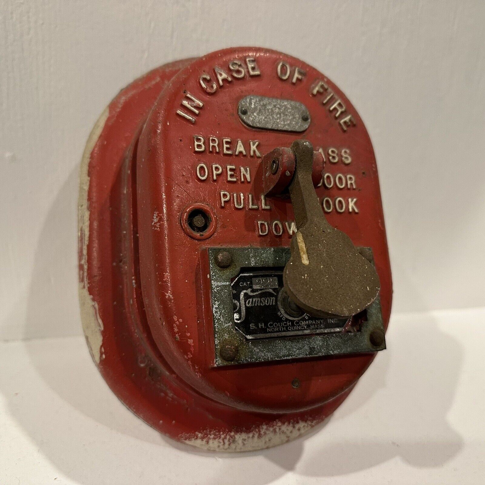Samson Fire Alarm Apparatus Coded Box 465 *Vintage*