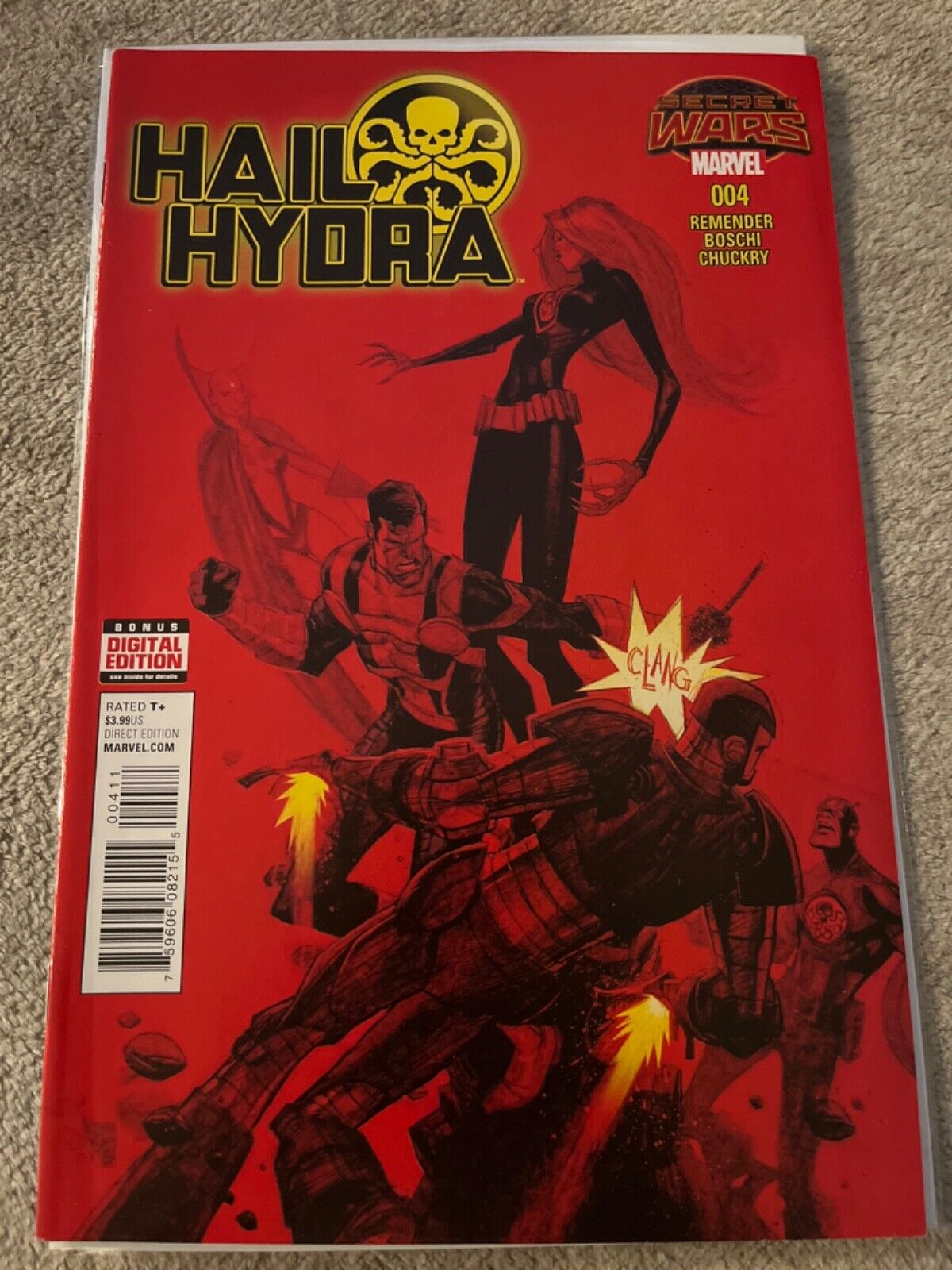 Hail Hydra #4 Marvel | Secret Wars Rick Remender Direct Edition (2016)