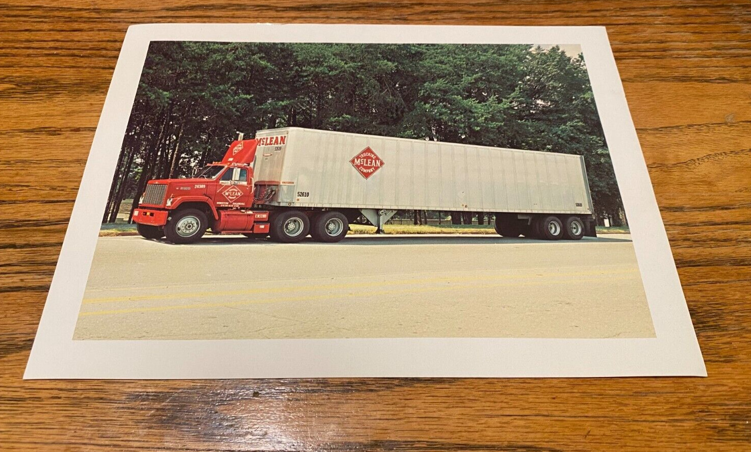 Mclean Trucking Company Original Photo