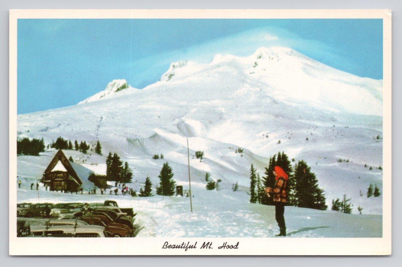 Postcard Beautiful Mt Hood Oregon