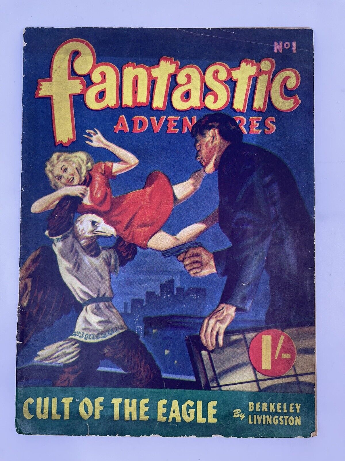 Fantastic Adventures Magazine July 1946 Ziff Davis Cult Of The Eagle Issue #1 UK