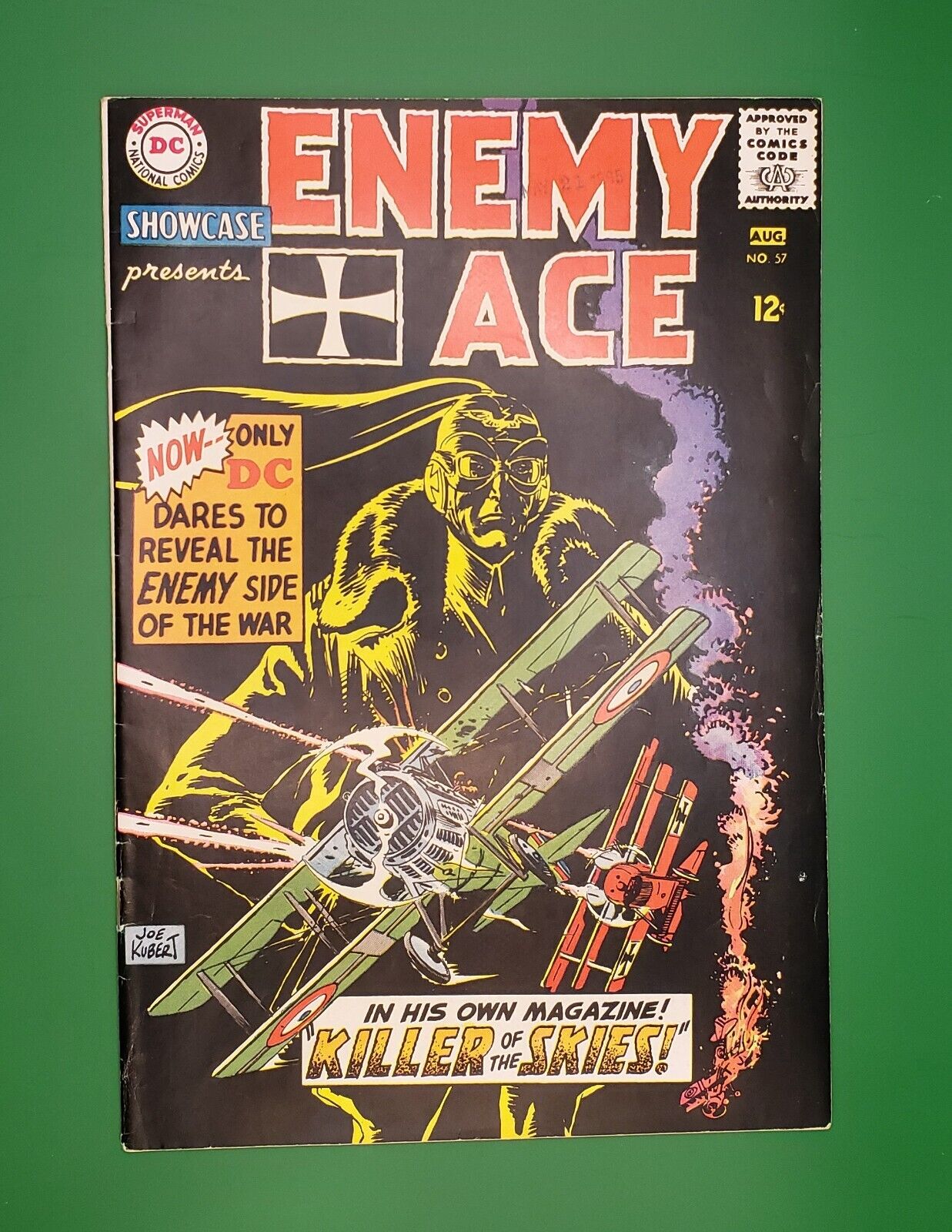 Showcase Presents #57 Enemy Ace DC Comics 4th App Joe Kubert Art FN+