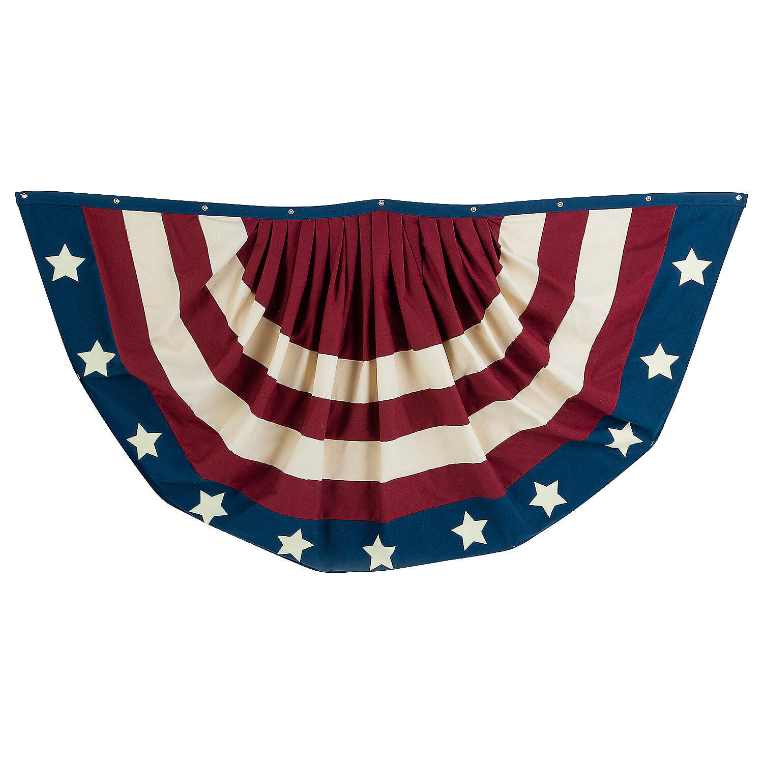 Jumbo Vintage Americana Bunting, Fourth of July, Home Decor, 1 Piece