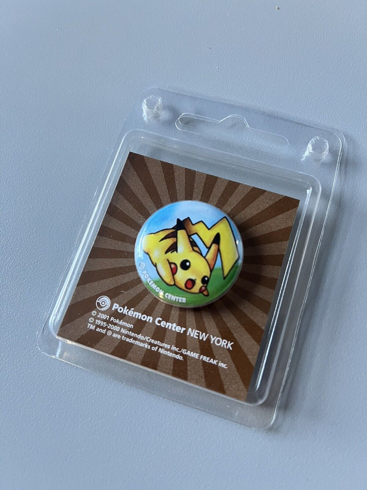 Pokémon EXTREMELY RARE Pikachu Pin From Pokémon Center New York