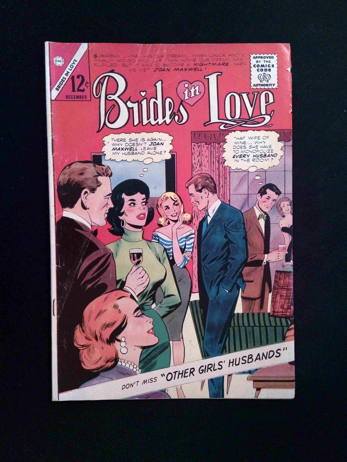Brides In Love #44  Charlton Comics 1964 FN