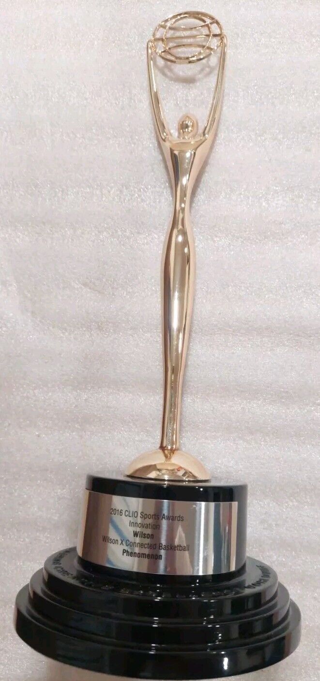 Clio Award Gold Award Authentic Great Condition FAST SHIPPING Emmy Award Grammy