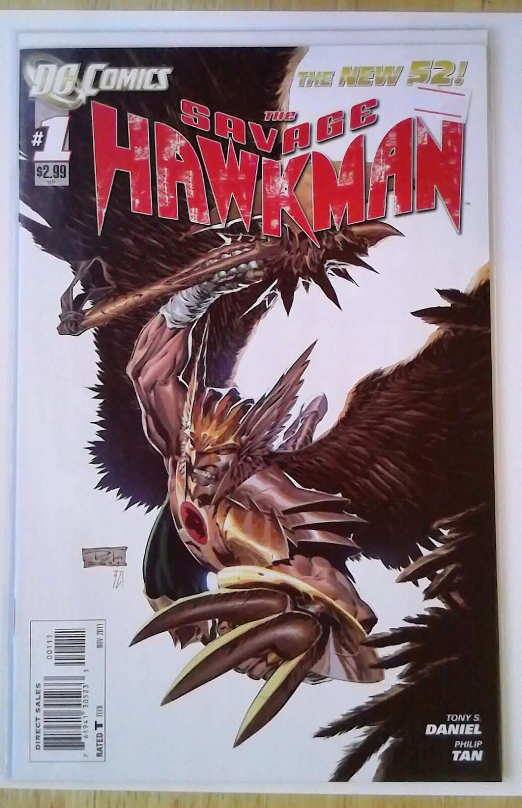The Savage Hawkman #1 DC Comics (2011) NM 1st Print Comic Book