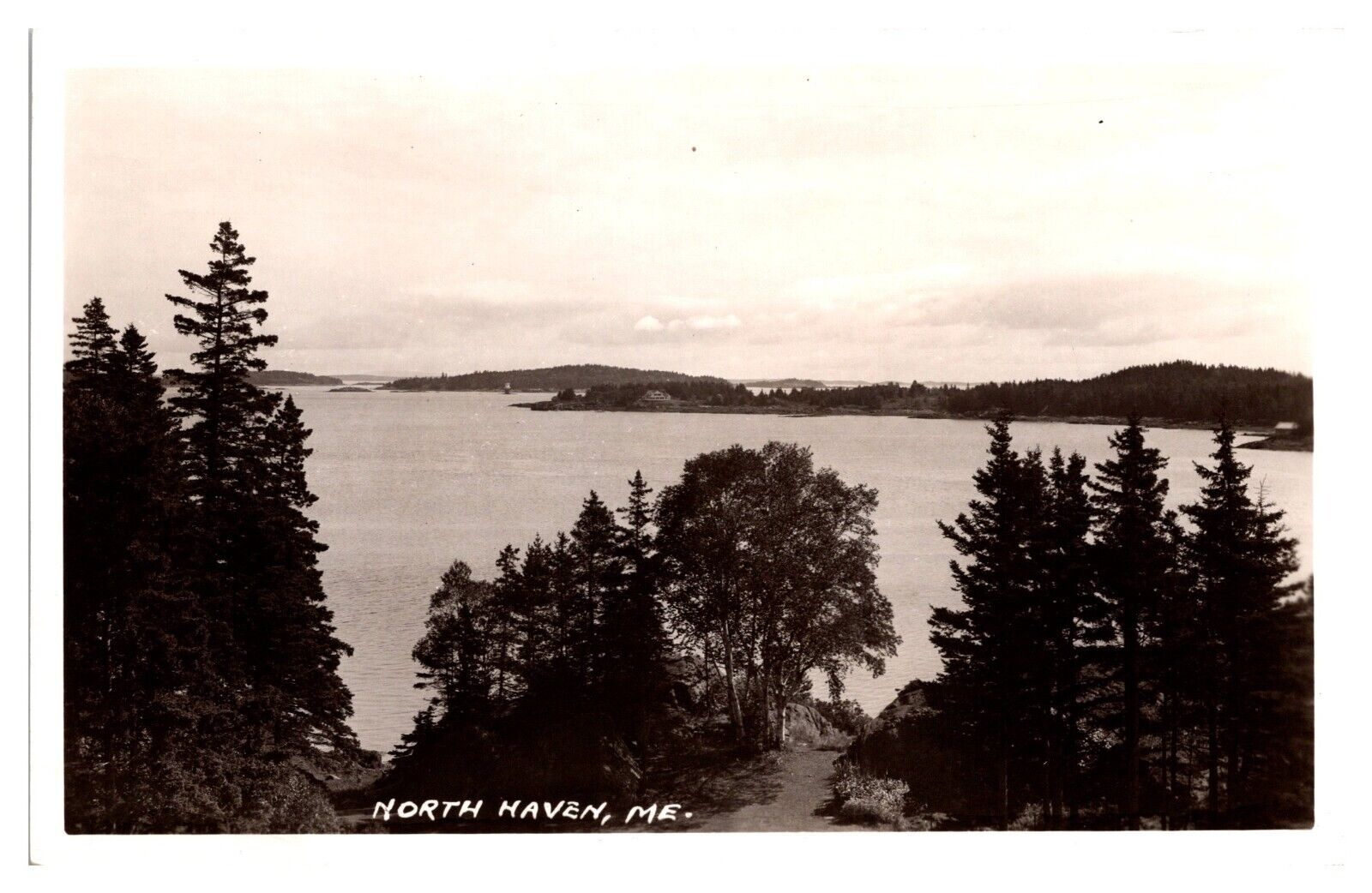 RPPC North Haven, Coastal Scene, Maine